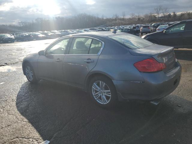 INFINITI G25 2012 gray  gas JN1DV6AR6CM861797 photo #3