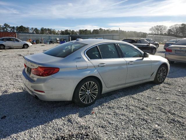 BMW 530XE 2018 silver  hybrid engine WBAJB1C57JB084218 photo #4