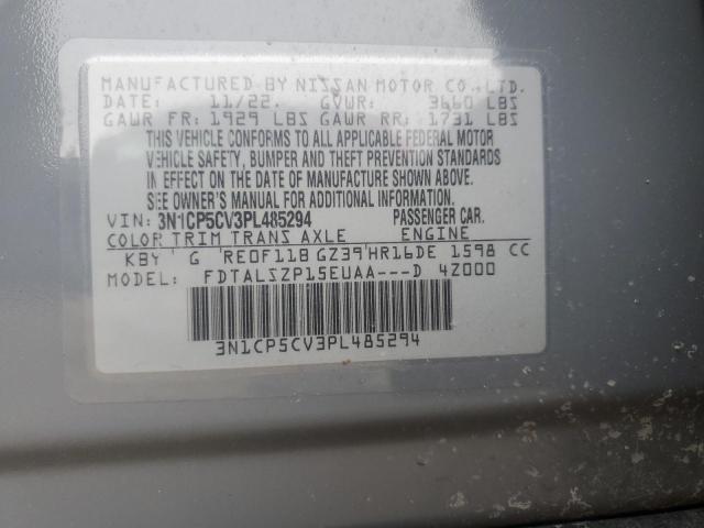 2023 NISSAN KICKS SV - 3N1CP5CV3PL485294
