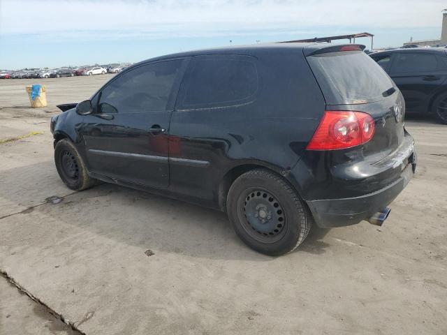 VOLKSWAGEN RABBIT 2007 black  gas WVWBR71KX7W080177 photo #3