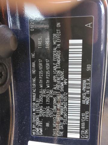 2021 TOYOTA SIENNA XLE - 5TDJSKFC0MS010512