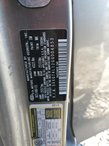 2016 KIA OPTIMA LX 5XXGT4L12GG004853