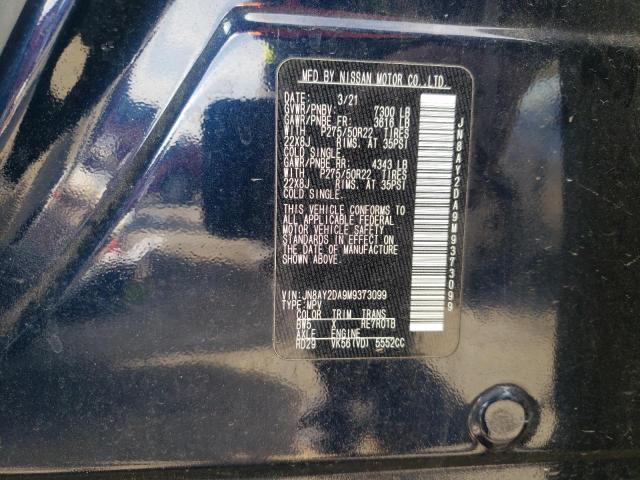 2021 NISSAN ARMADA PLA - JN8AY2DA9M9373099