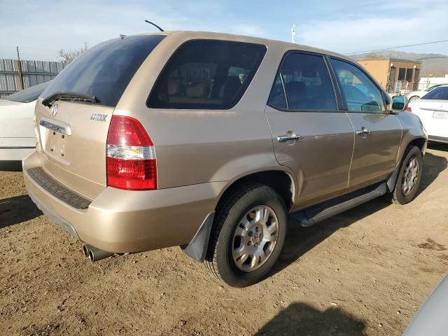 ACURA MDX 2002 tan  gas 2HNYD18262H524295 photo #4