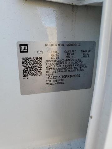 2023 CHEVROLET MALIBU LT 1G1ZD5ST0PF169029