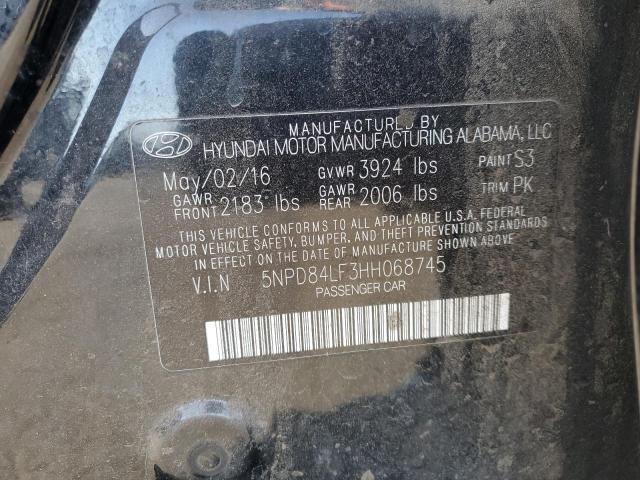 2017 HYUNDAI ELANTRA SE - 5NPD84LF3HH068745