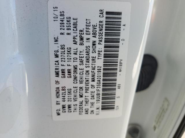 2016 ACURA TLX - 19UUB1F35GA001962