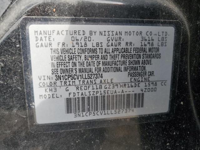 2020 NISSAN KICKS SV - 3N1CP5CV1LL527374