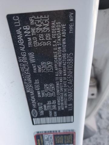 2022 HYUNDAI TUCSON LIM - 5NMJECAE5NH103875