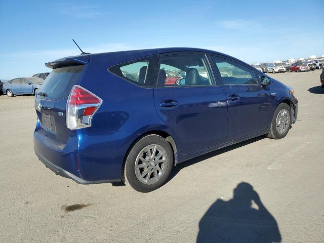 TOYOTA PRIUS V 2015 blue  hybrid engine JTDZN3EU2FJ028259 photo #4