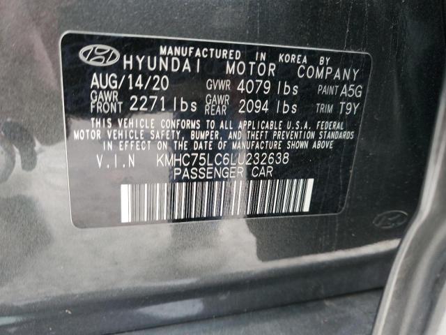 2020 HYUNDAI IONIQ SE - KMHC75LC6LU232638