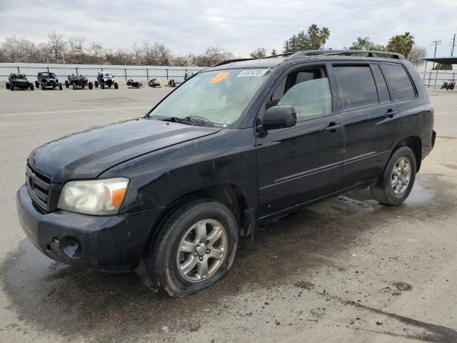 TOYOTA HIGHLANDER 2006 black 4dr spor gas JTEDP21A960093959 photo #1