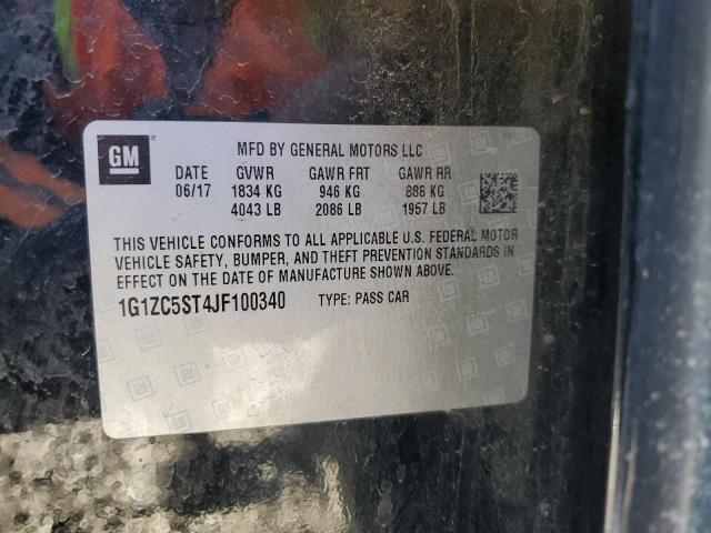 2018 CHEVROLET MALIBU LS - 1G1ZC5ST4JF100340
