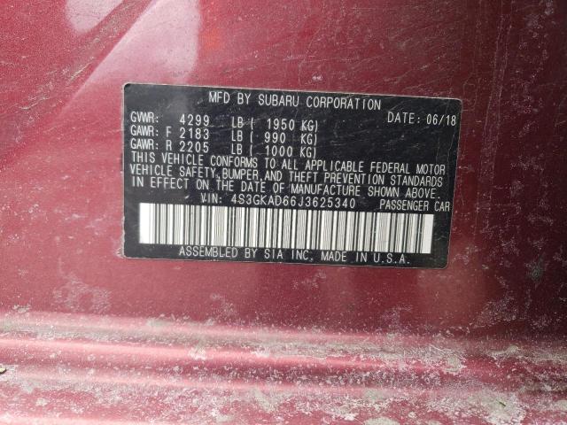 2018 SUBARU IMPREZA PR - 4S3GKAD66J3625340