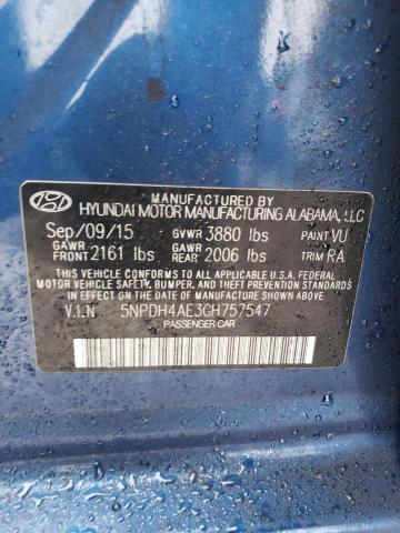 2016 HYUNDAI ELANTRA SE - 5NPDH4AE3GH757547