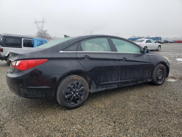 HYUNDAI SONATA GLS 2013 black  gas 5NPEB4AC6DH564423 photo #4