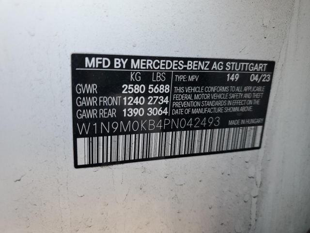 2023 MERCEDES-BENZ EQB 300 4M W1N9M0KB4PN042493