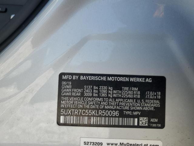 2019 BMW X3 SDRIVE3 - 5UXTR7C55KLR50096