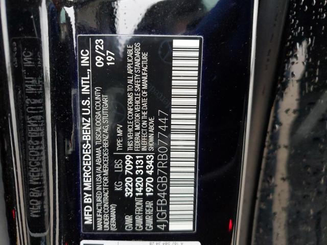 2024 MERCEDES-BENZ GLE 450E 4 4JGFB4GB7RB077447