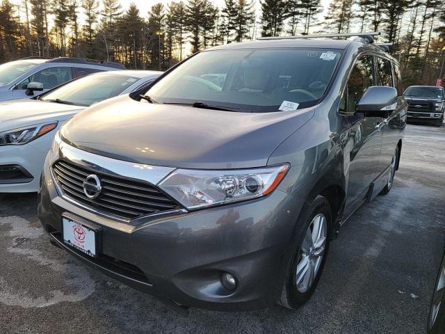 NISSAN QUEST S 2015 gray sports v gas JN8AE2KP3F9122677 photo #3