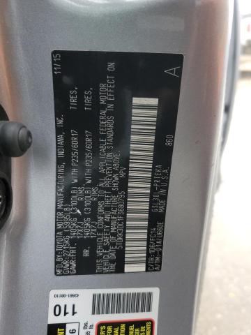 2015 TOYOTA SIENNA LE - 5TDKK3DC1FS680795