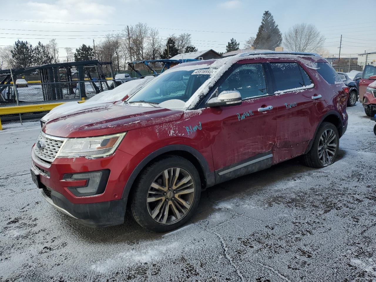 1FM5K8HT2HGE25277 FORD EXPLORER P 2017