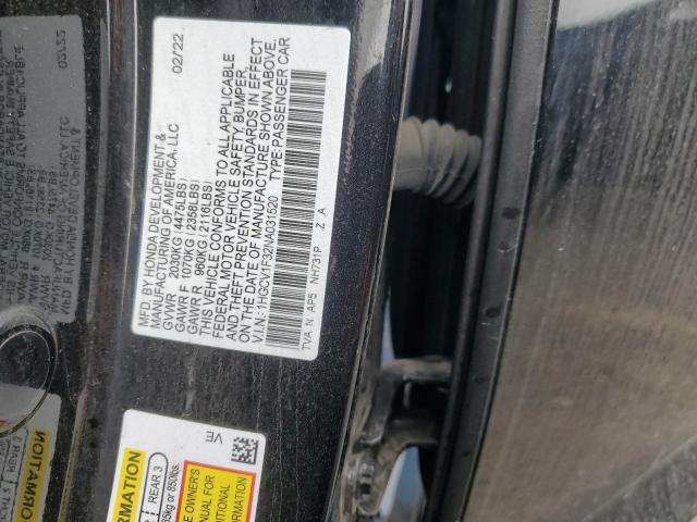 2022 HONDA ACCORD SPO - 1HGCV1F32NA031520