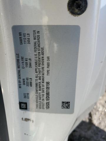 1g6dl1ed0b0108196 - 2011 Cadillac cts performance collection - #44077265