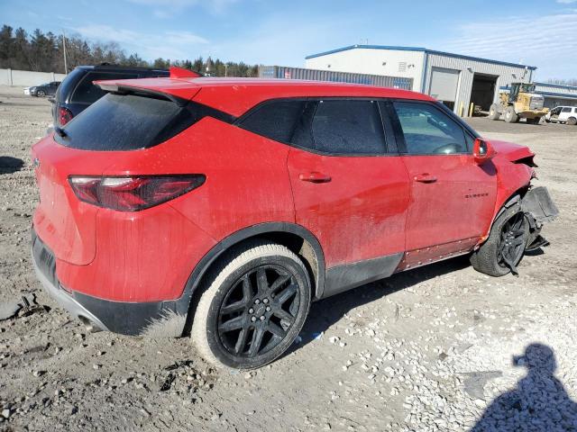 CHEVROLET BLAZER 1LT 2020 red  gas 3GNKBBRA2LS699145 photo #4