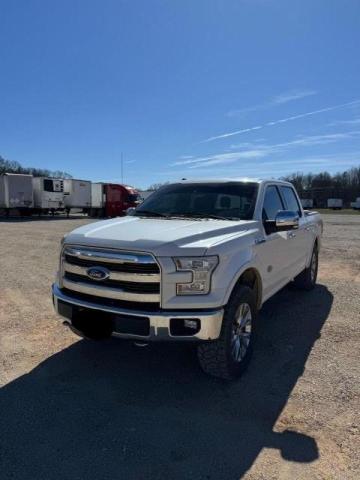 FORD F150 SUPER 2016 white crew pic gas 1FTEW1EF5GFB75388 photo #3