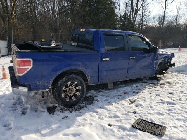 FORD F150 SUPER 2010 blue  flexible fuel 1FTFW1EV2AFD01094 photo #4