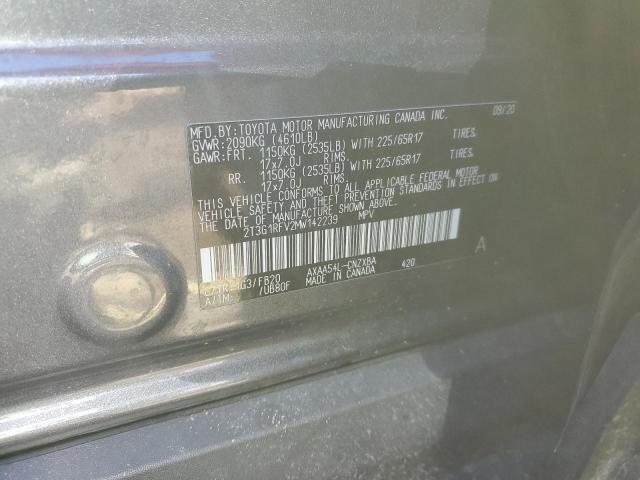 2021 TOYOTA RAV4 LE - 2T3G1RFV2MW142239