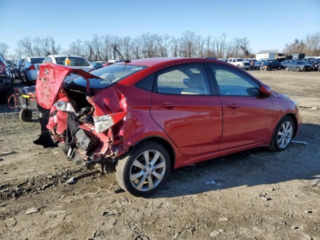 Vin: kmhcu4ae8du463243, lot: 44724795, hyundai accent gls 20133