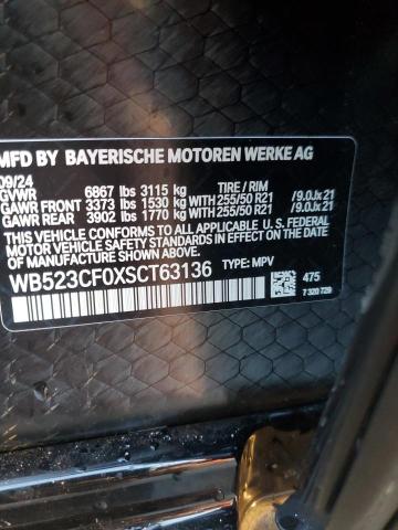 2025 BMW IX XDRIVE5 WB523CF0XSCT63136