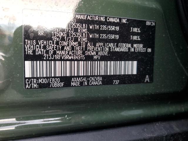 2024 TOYOTA RAV4 ADVEN - 2T3J1RFV9RW484915