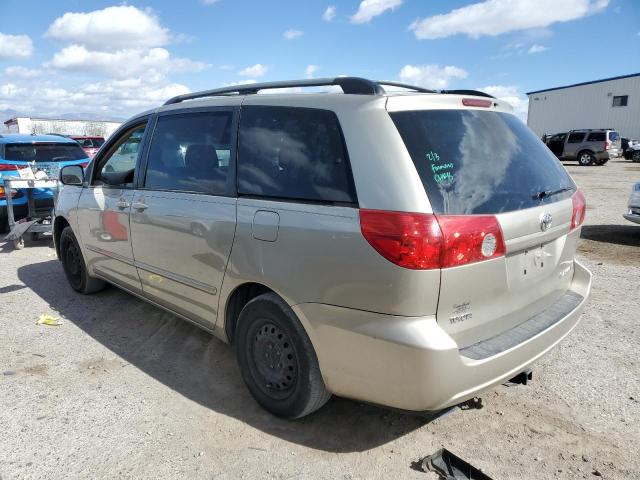 TOYOTA SIENNA CE 2007 tan  gas 5TDZK23C47S090439 photo #3