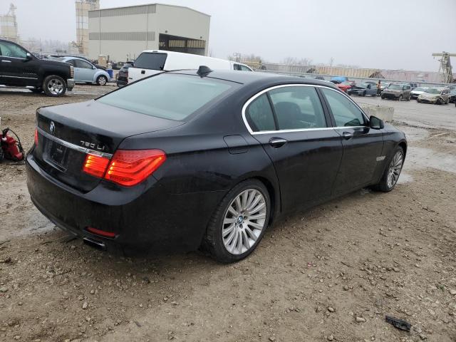 BMW 750 LI XDR 2010 black sedan 4d gas WBAKC8C53AC430723 photo #4