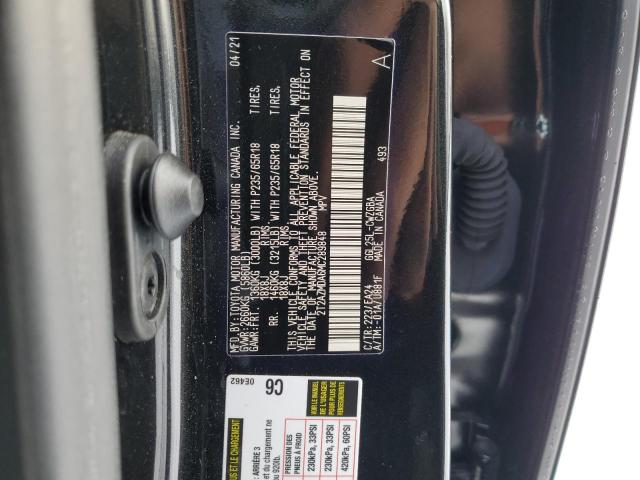 2021 LEXUS RX 350 BAS 2T2AZMDA6MC289848