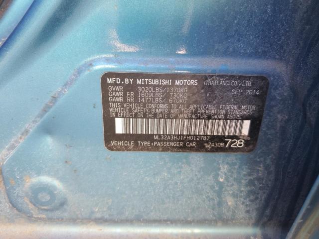 2015 MITSUBISHI MIRAGE DE ML32A3HJ1FH012787
