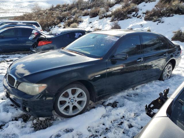 BMW 750 2007 black  gas WBAHN83567DT71500 photo #1