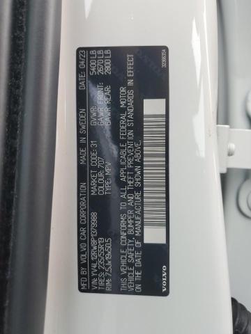 2023 VOLVO XC60 PLUS YV4L12RW8P1379988