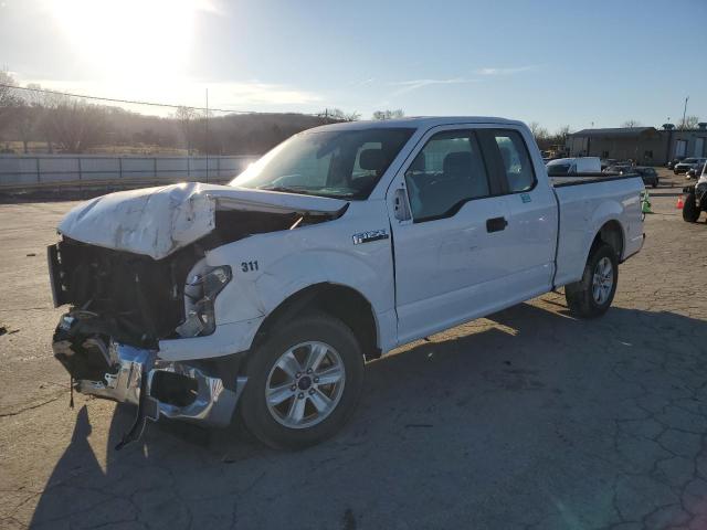 FORD F150 SUPER 2017 white  gas 1FTEX1CF4HKC30650 photo #1