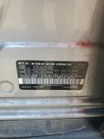2018 MITSUBISHI OUTLANDER - JA4AD3A30JZ022123