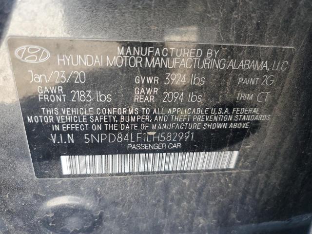 2020 HYUNDAI ELANTRA SE - 5NPD84LF1LH582991