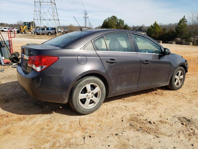 CHEVROLET CRUZE LT 2015 gray  gas 1G1PC5SB2F7144286 photo #4