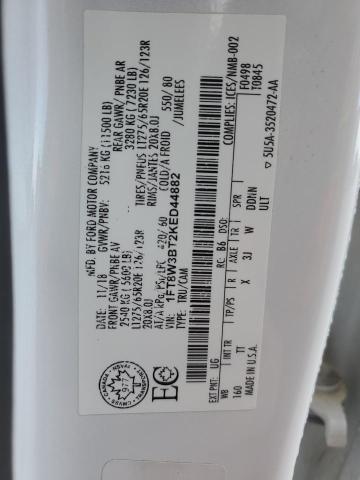 2019 FORD F350 SUPER DUTY 1FT8W3BT2KED44882