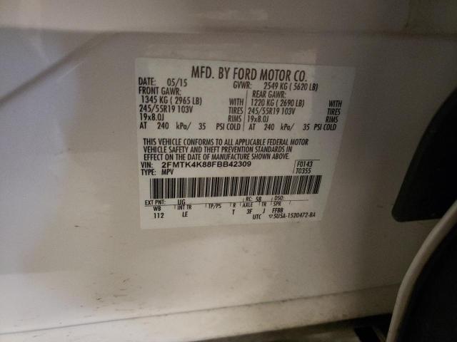 2015 FORD EDGE TITAN - 2FMTK4K88FBB42309