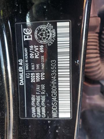 2017 MERCEDES-BENZ CLA 250 4M - WDDSJ4GB0HN436503
