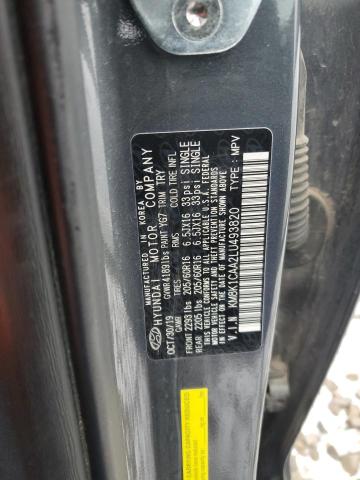 2020 HYUNDAI KONA KM8K1CAA2LU493820