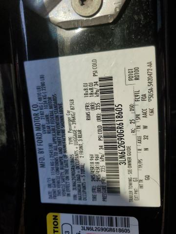 2016 LINCOLN MKZ - 3LN6L2G90GR618605